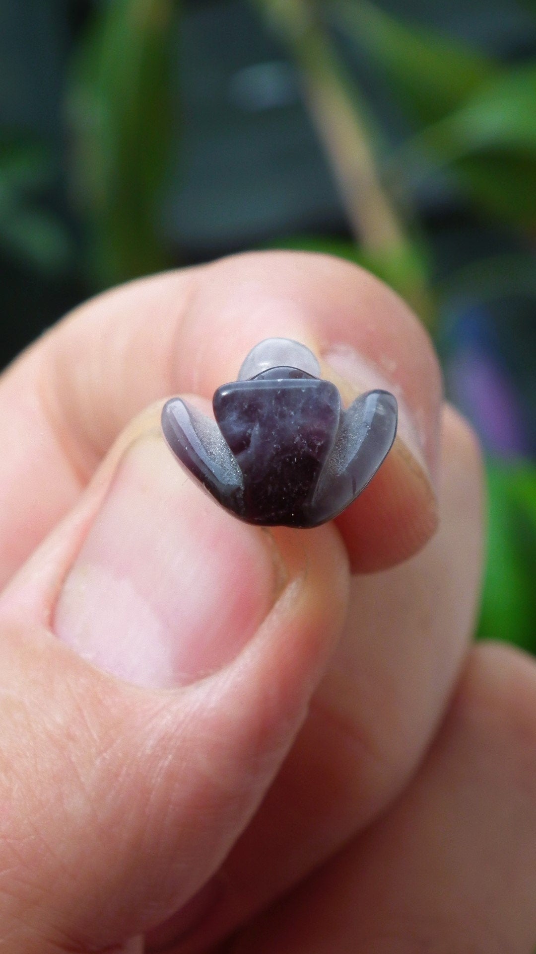 Amethyst Angel // amethyst necklace