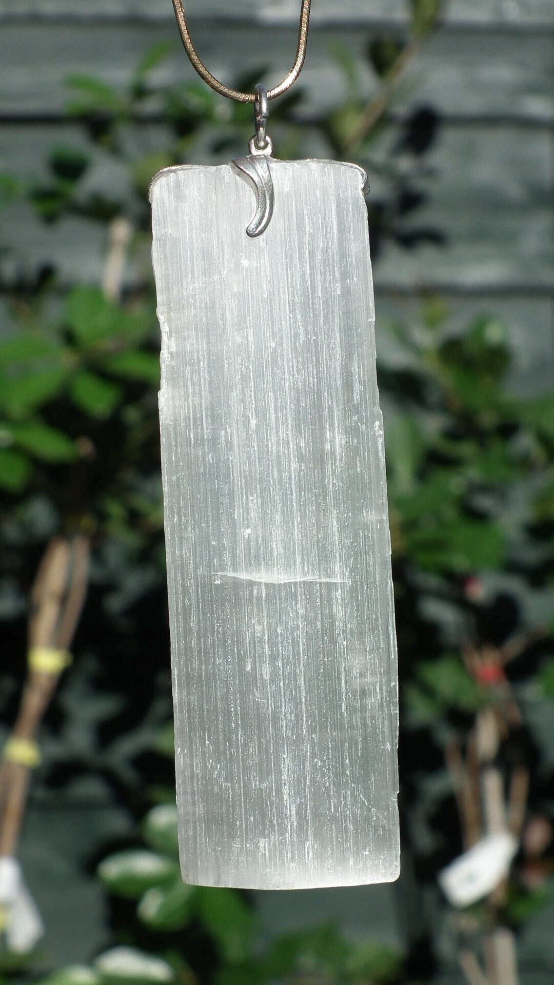 Selenite crystal / Selenite necklace