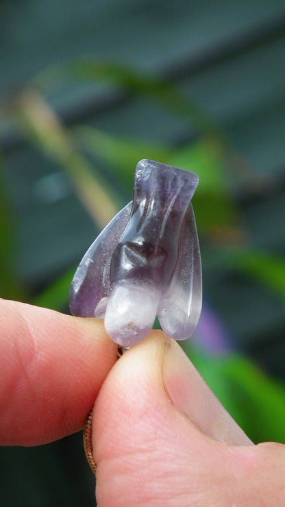 Amethyst Angel // amethyst necklace