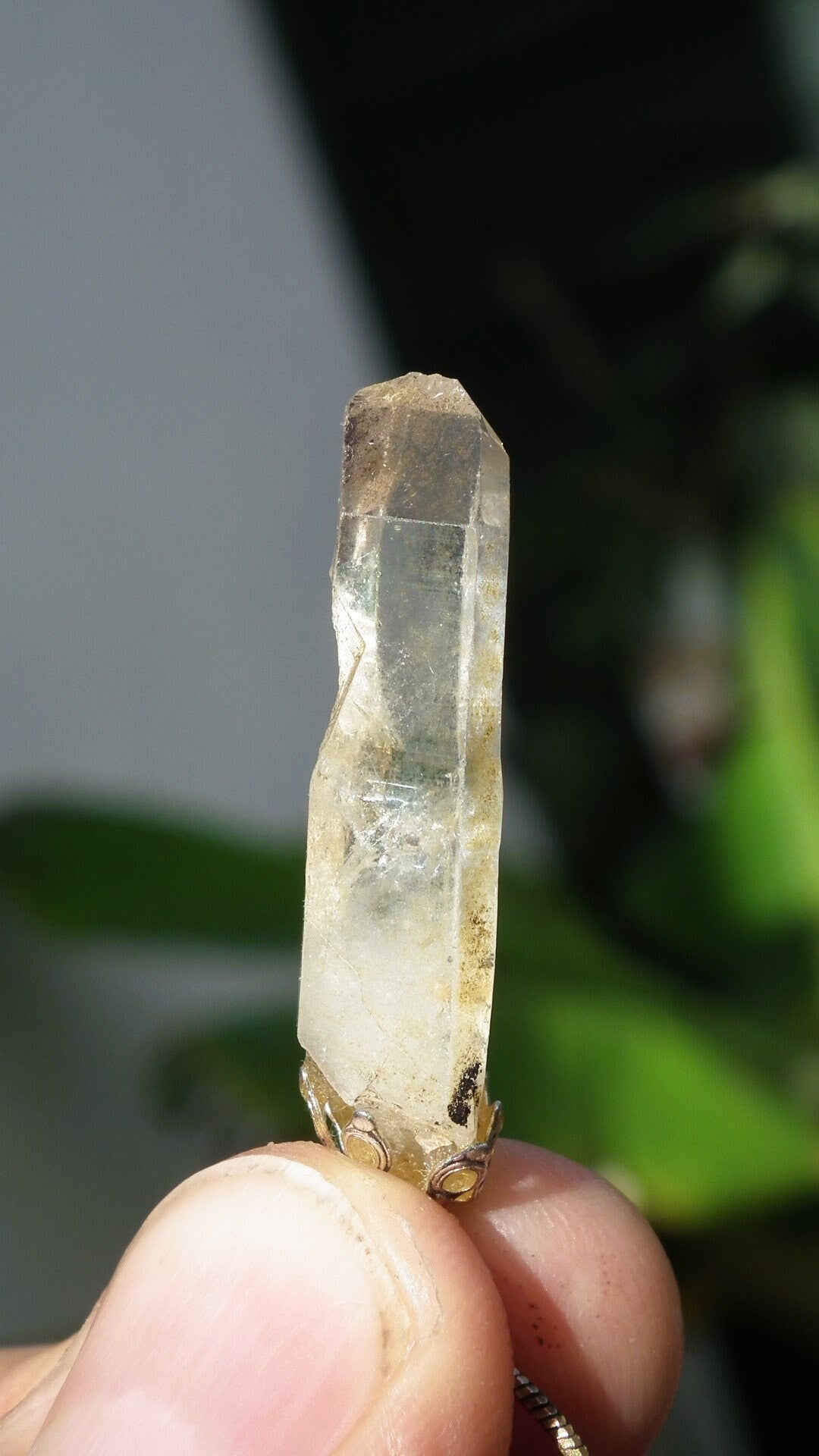 Raw citrine necklace // citrine jewelry // citrine crystal