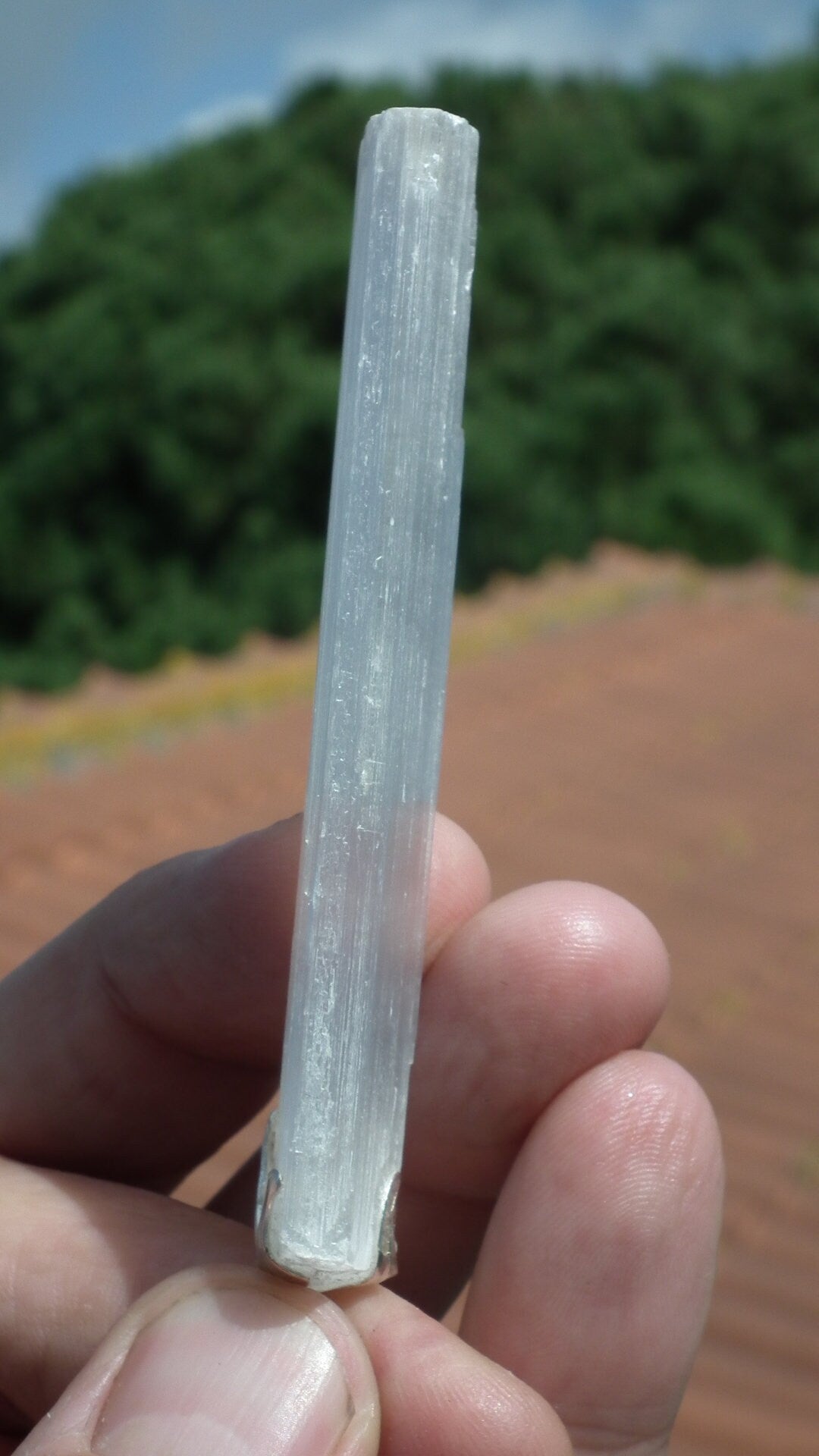 Selenite necklace / Selenite crystal