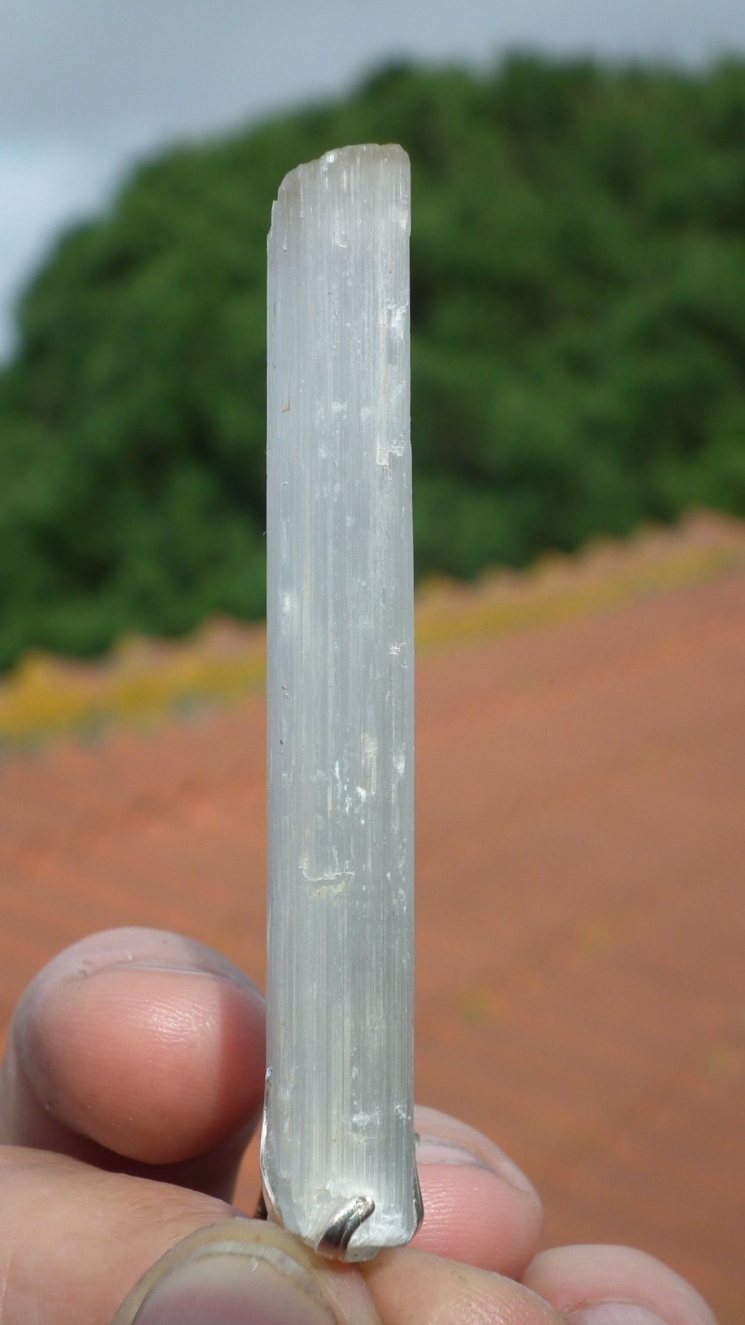 Selenite crystal / Selenite necklace / Large selenite