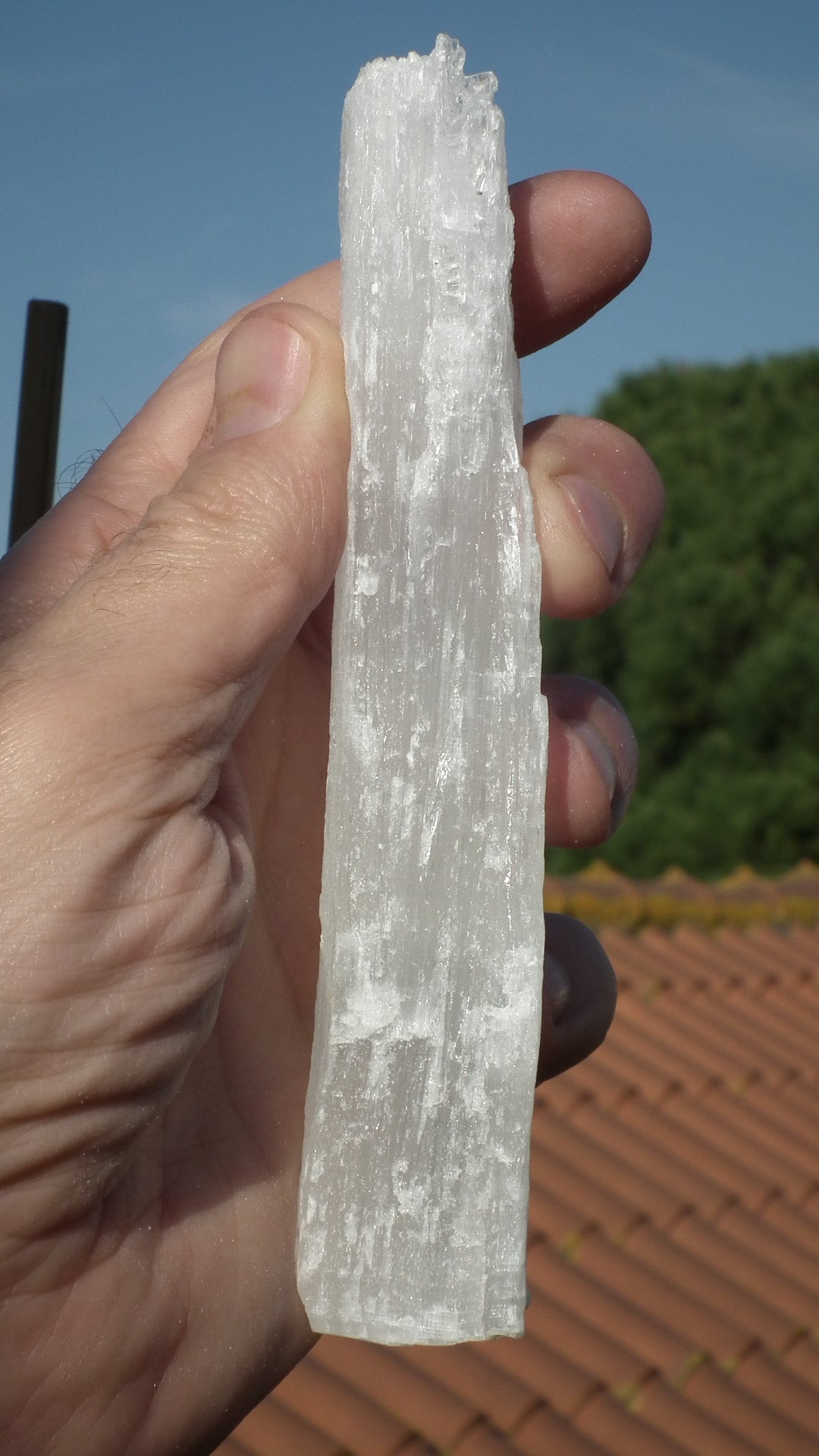 Selenite crystal // Selenite slab // Raw selenite