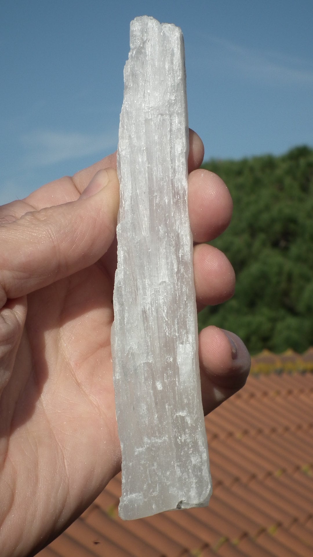 Selenite crystal // Selenite slab // Raw selenite