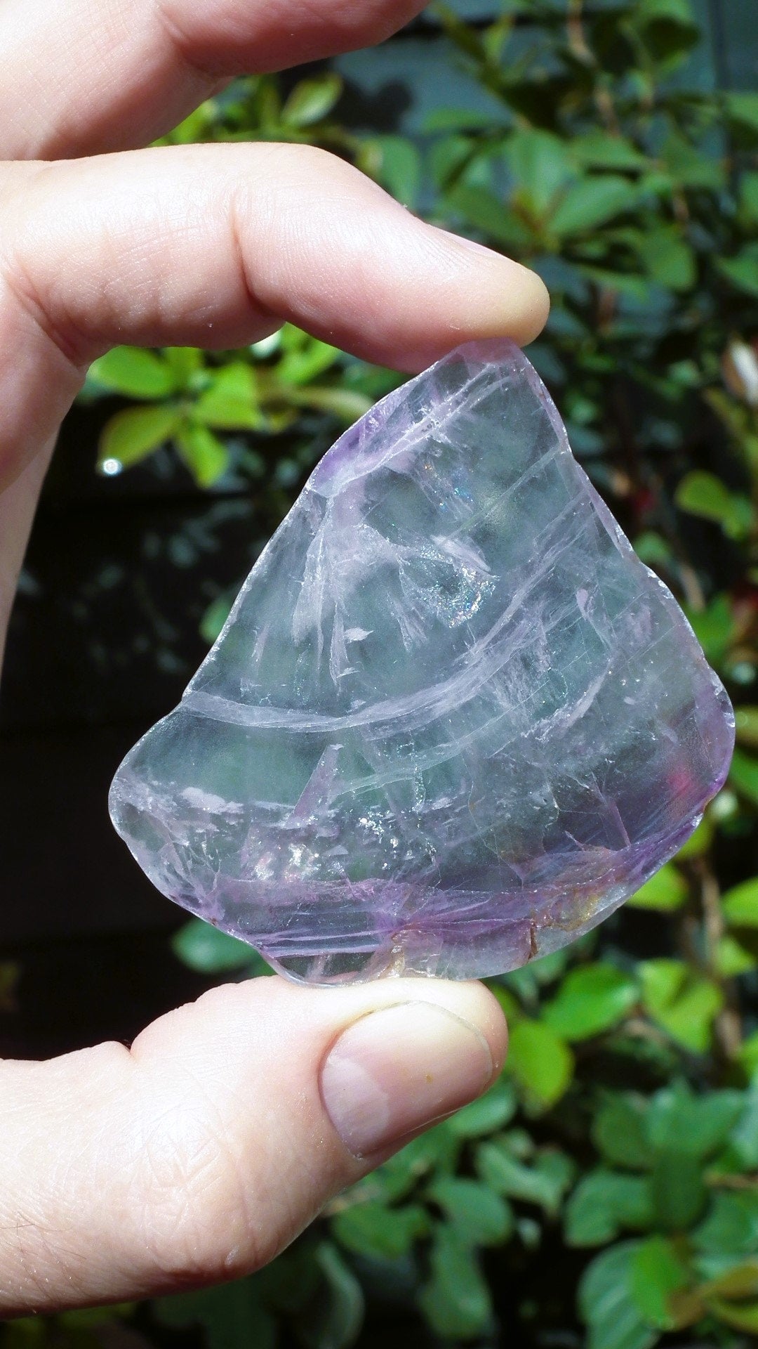 Rainbow Fluorite Slab