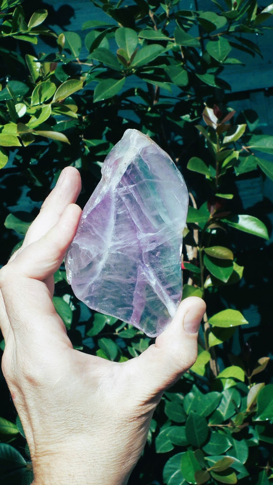 Rainbow Fluorite Slab