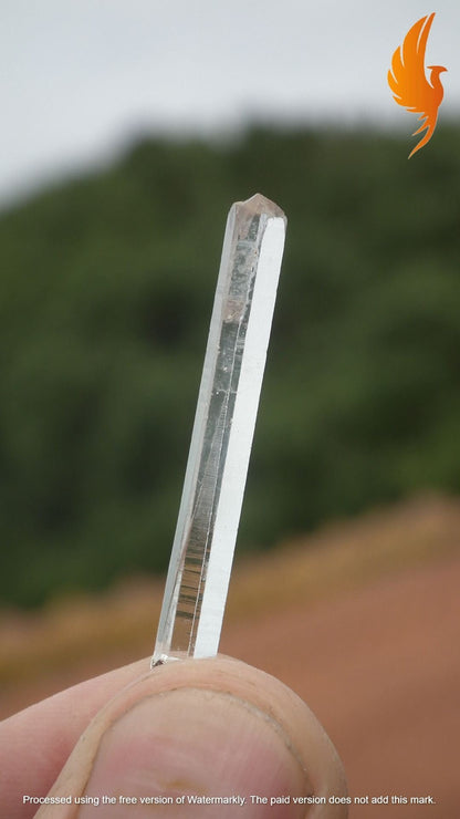 Lemurian Quartz pendant from Brazil