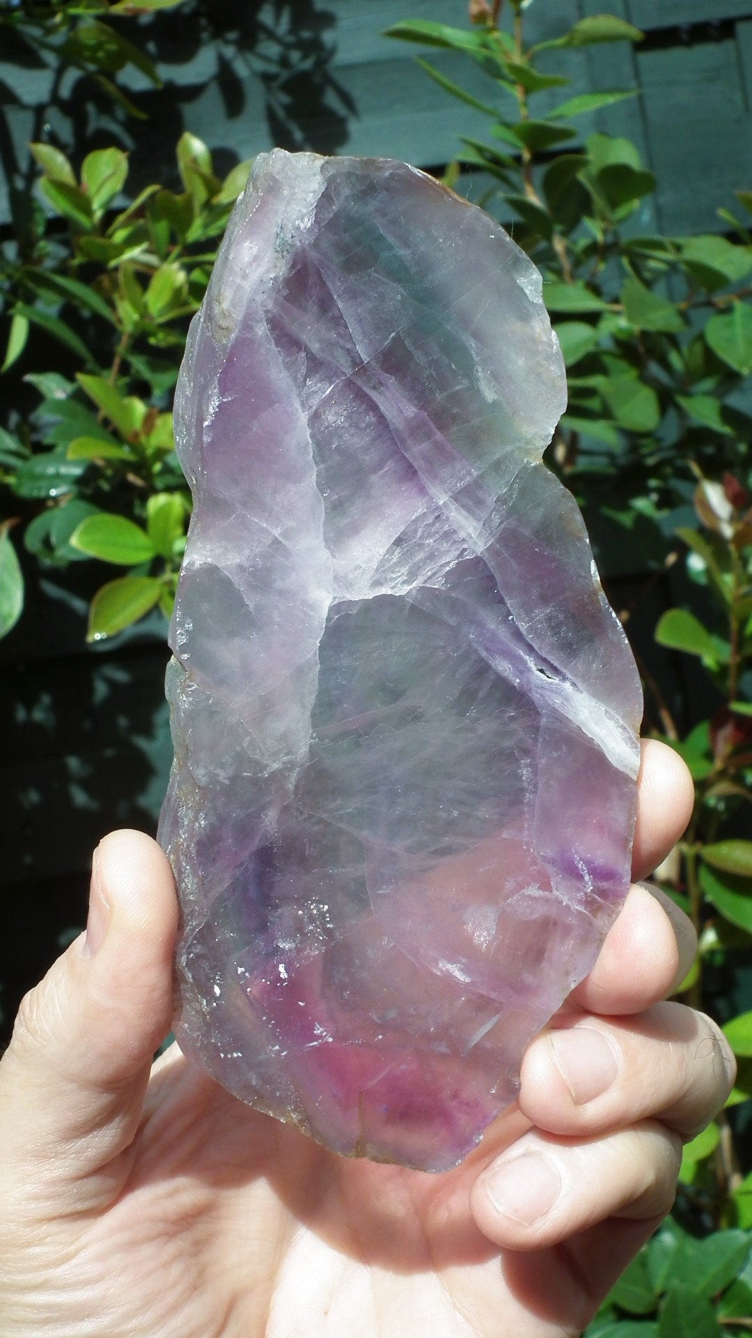 Rainbow Fluorite Slab