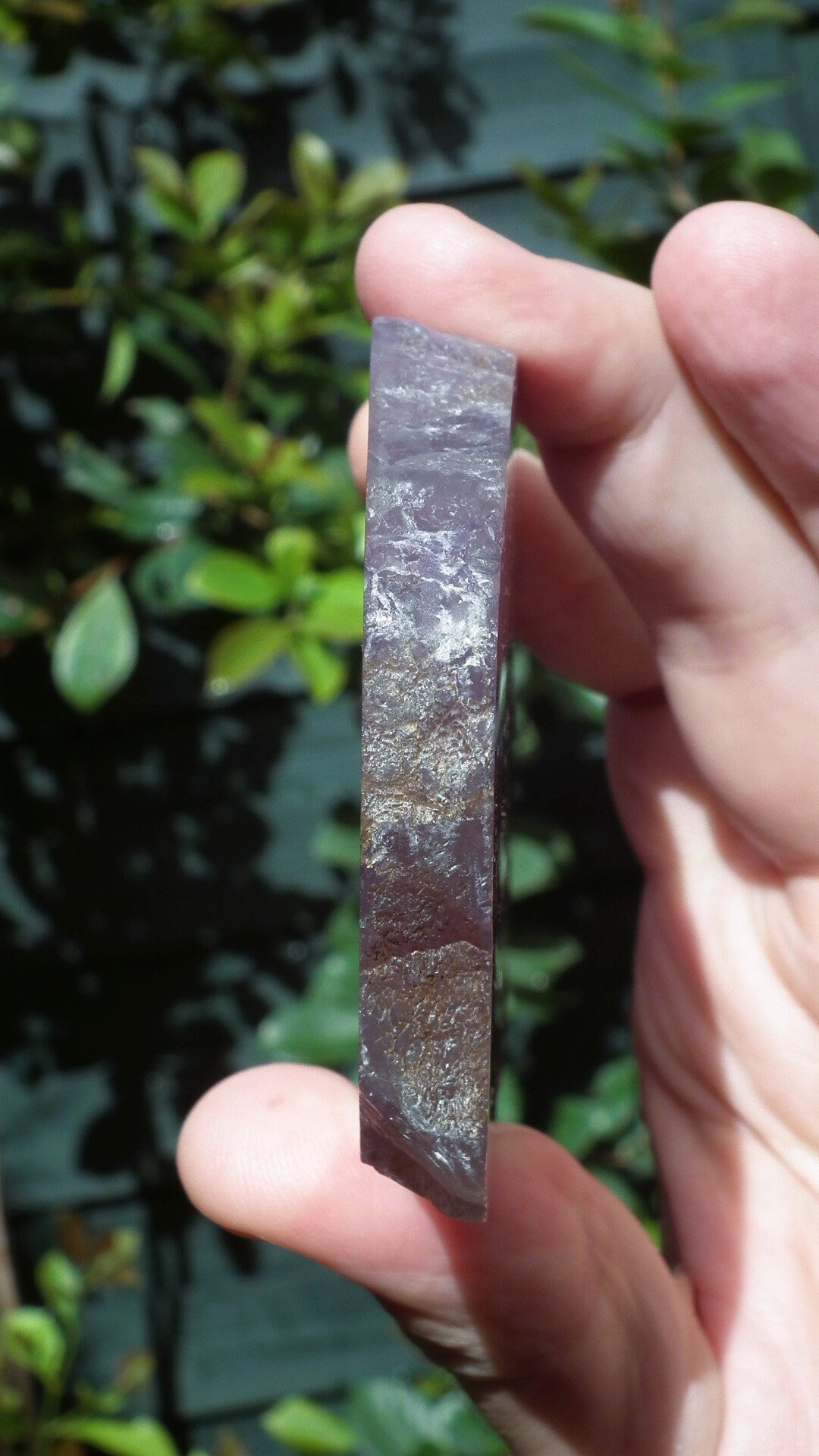 Rainbow Fluorite Slab