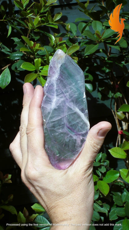 Rainbow Fluorite Slab